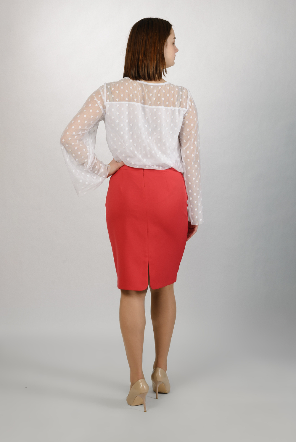 Туника 2443оп, горох #302Гг032443оп