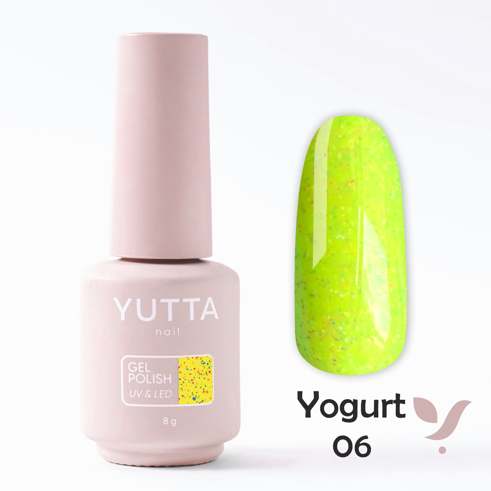 Yutta, гель-лак, Yogurt 06, 8g