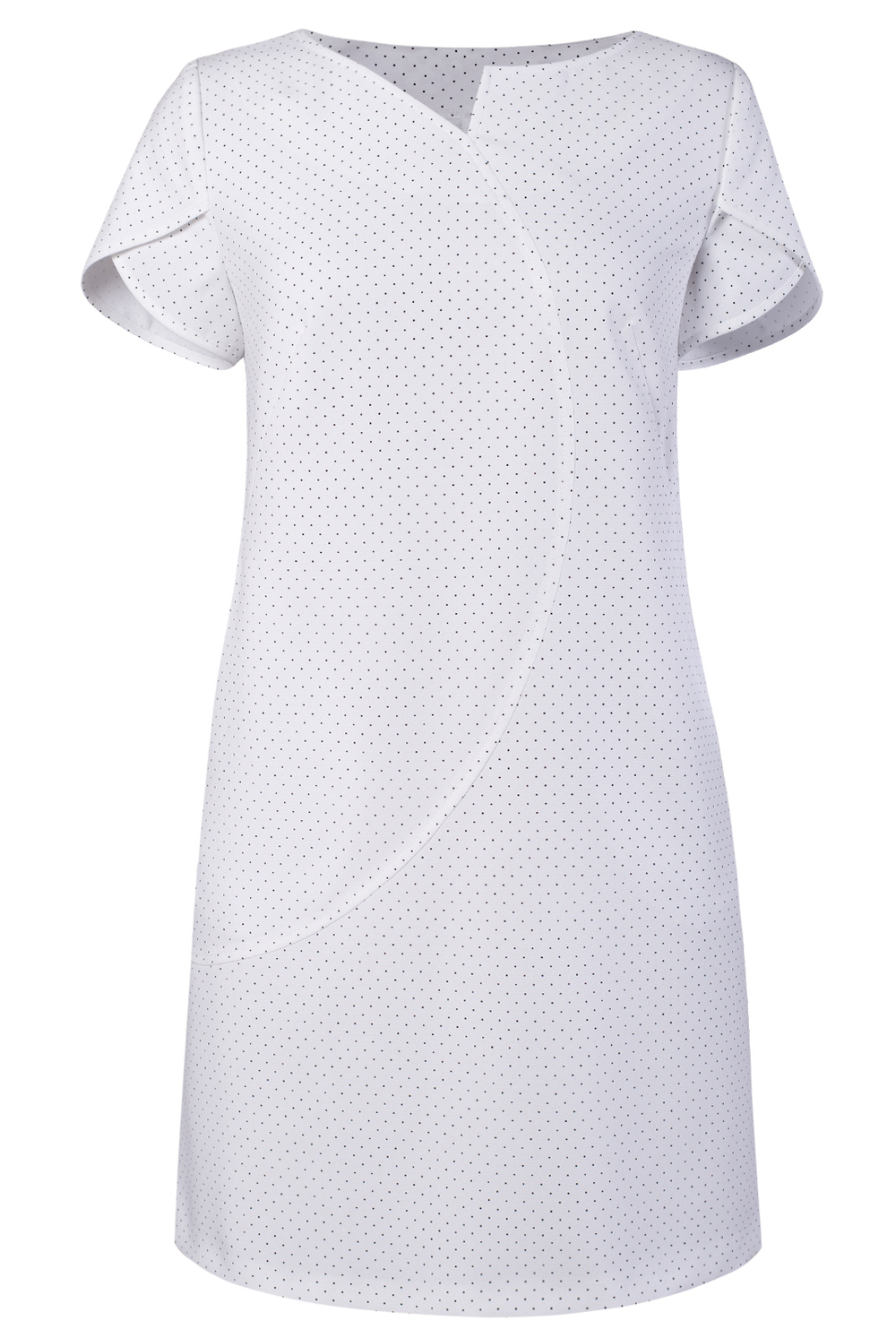 Платье женское 1825ЮПб, горох #259Ги051825ЮПб