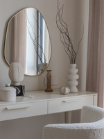 Консоль Type oak 2 ящика ширина 120 см (молочный)