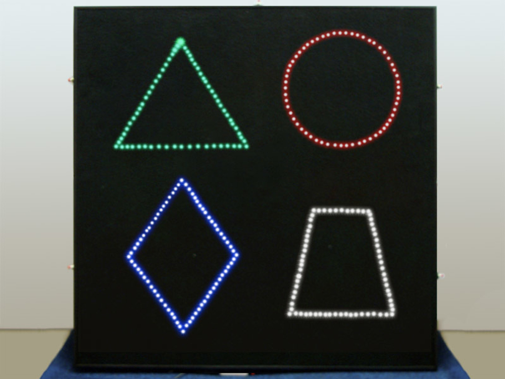 Панель Цветные фигуры