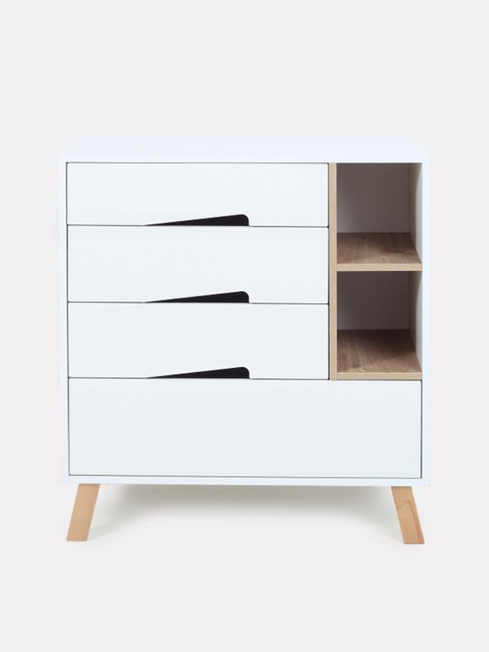 Комод пеленальный Rant Lago Pro 800/4 с органайзером Cloud white