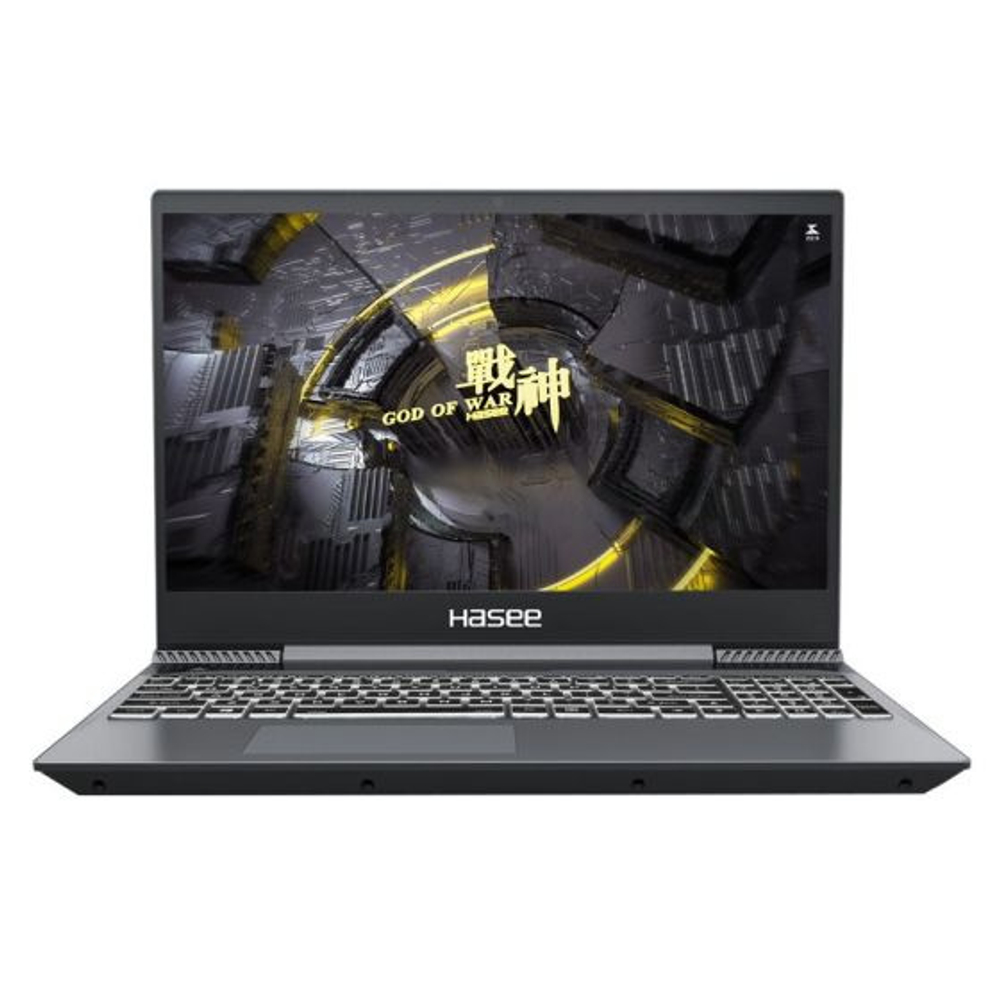 Ноутбук HASEE S7T-DA5NP, 15.6&quot; (1920x1080) IPS 165Гц/Intel Core i5-12500H/16ГБ DDR4/512ГБ SSD/GeForce RTX 3050 Ti 4ГБ/Без ОС, серый [S7T-DA5NP]