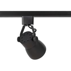 Трековый светильник однофазный ЭРА TR38-GU10 BK под лампу MR16 черный