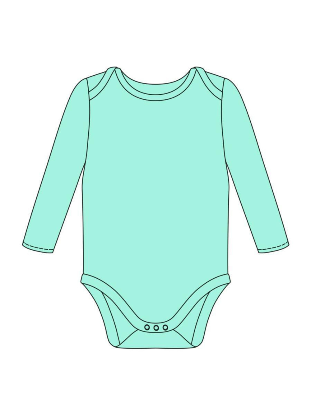 Боди "Сюрприз-4" р. 80, Мятный (Ивашка)