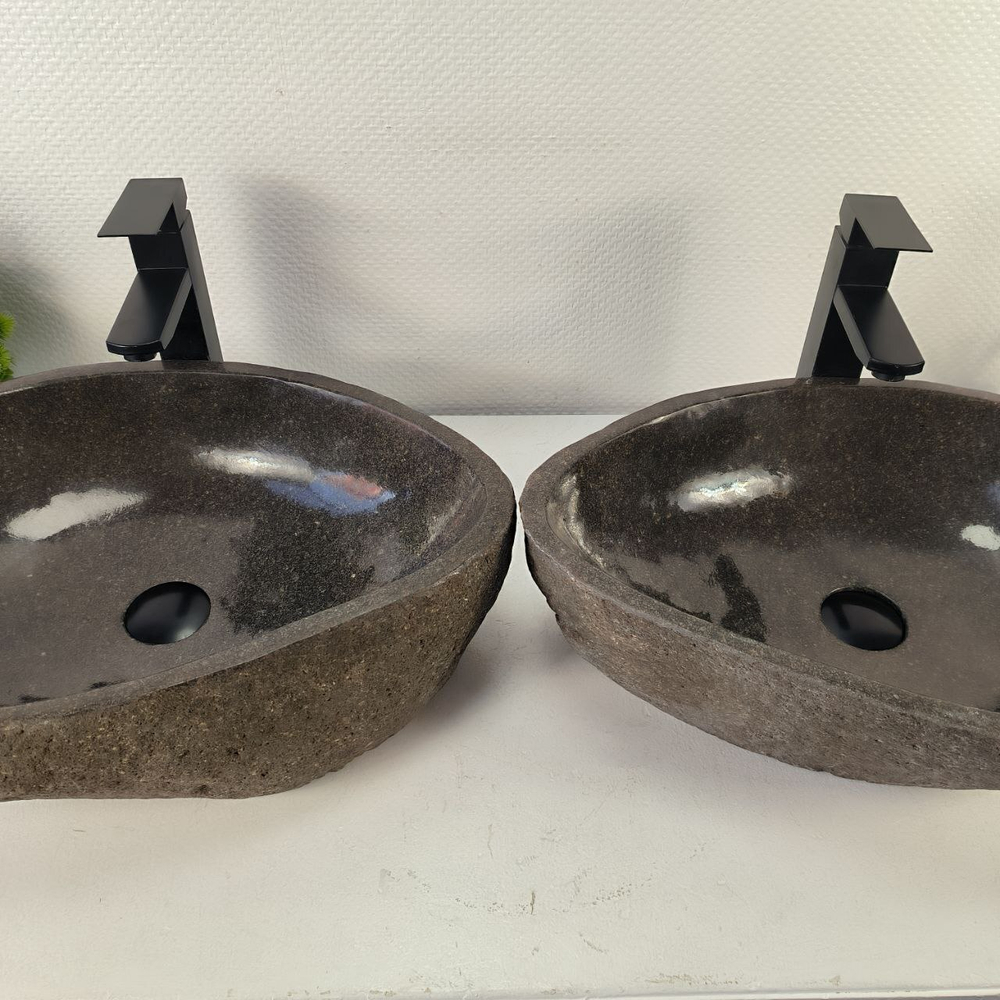 Раковина из речного камня ПАРА! RS-65481 53*39*15 0865