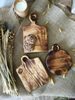 Набор досок разделочных из дерева сервировочных 3 шт.