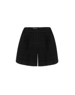 Шорты на поясе из твида