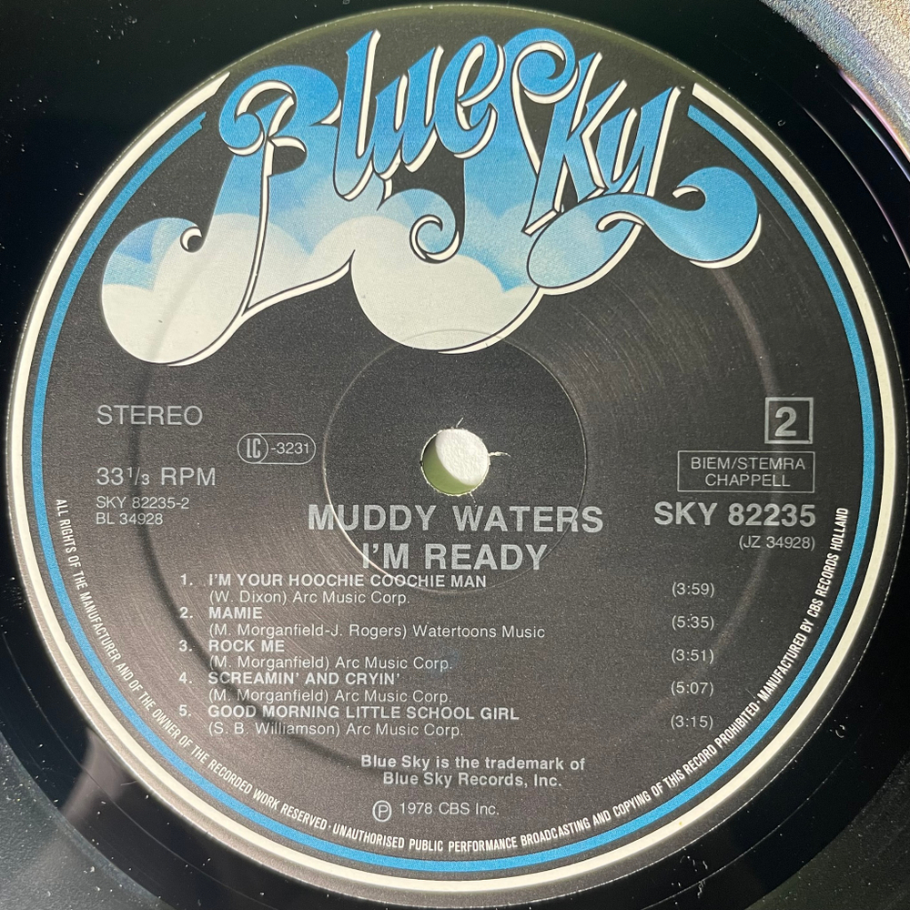 Muddy Waters - I'm Ready (Голландия 1978г.)