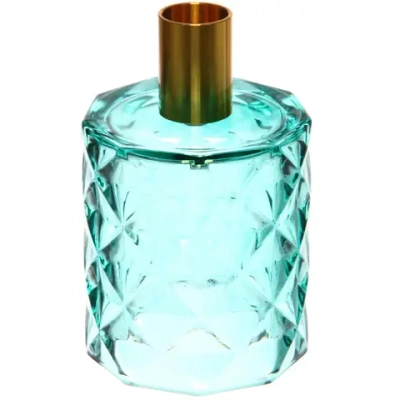 Подсвечник «Грани» 7,8*13 см, Изумруд