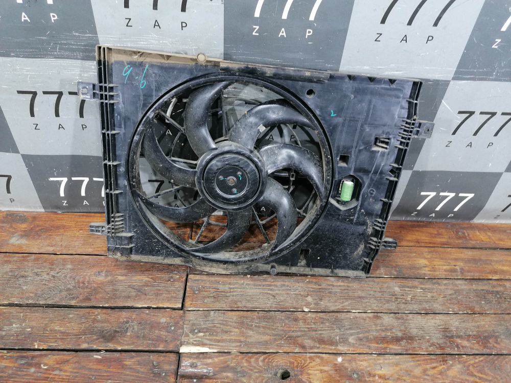 Диффузор с вентилятором Haval M6 2 21-нв Б/У Оригинал 1308100XKY9AA