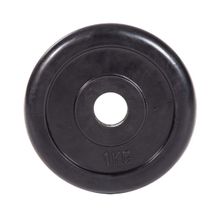 Диск обрезиненный Classic черный D26 мм PROFI-FIT  1 кг