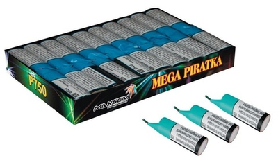 Петарды фитильные " Mega Piratka" P750 к-т20 шт