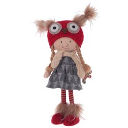 GAEM Игрушка набивная "Девочка", L15 W8 H42/37,5 см, 2в.