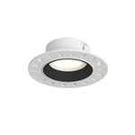 DK3055-BK Встраиваемый светильник, IP 20, 10 Вт, GU5.3, LED, черный, пластик