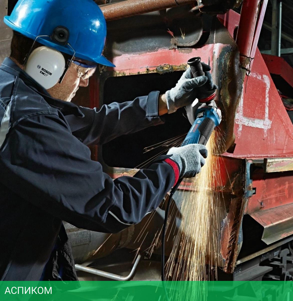 Угловая шлифмашина Bosch GWS 19-125 CI Professional (060179N002)