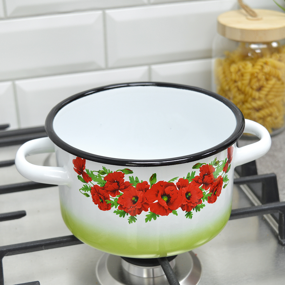 Кастрюля 1,5л "Восточный мак"