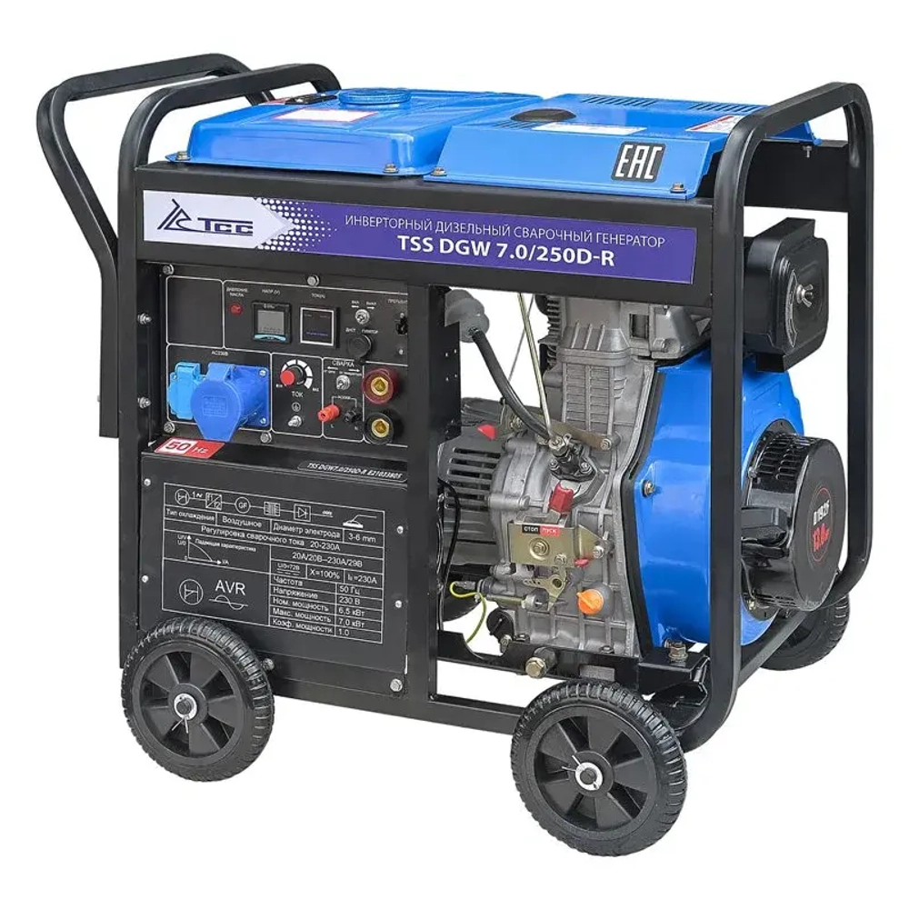 ТСС DGW 7.0/250D-R дизельный сварочный генератор 031173