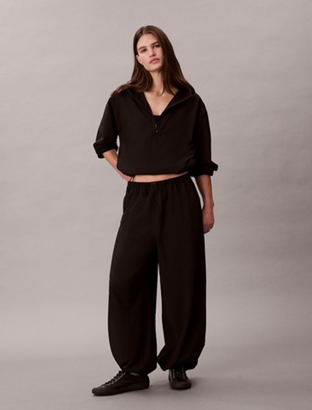 Брюки Calvin Klein Woven Parachute Pants Black