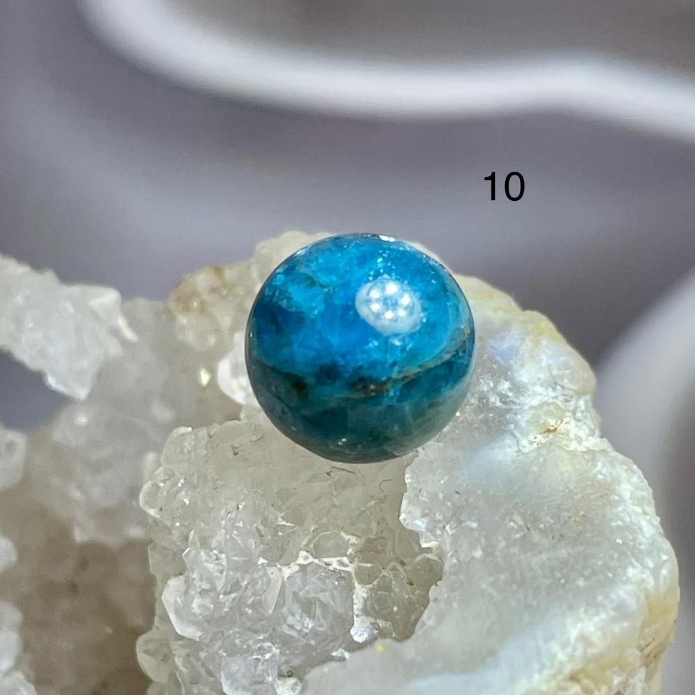 57822 Апатит Бусина 9 мм-49