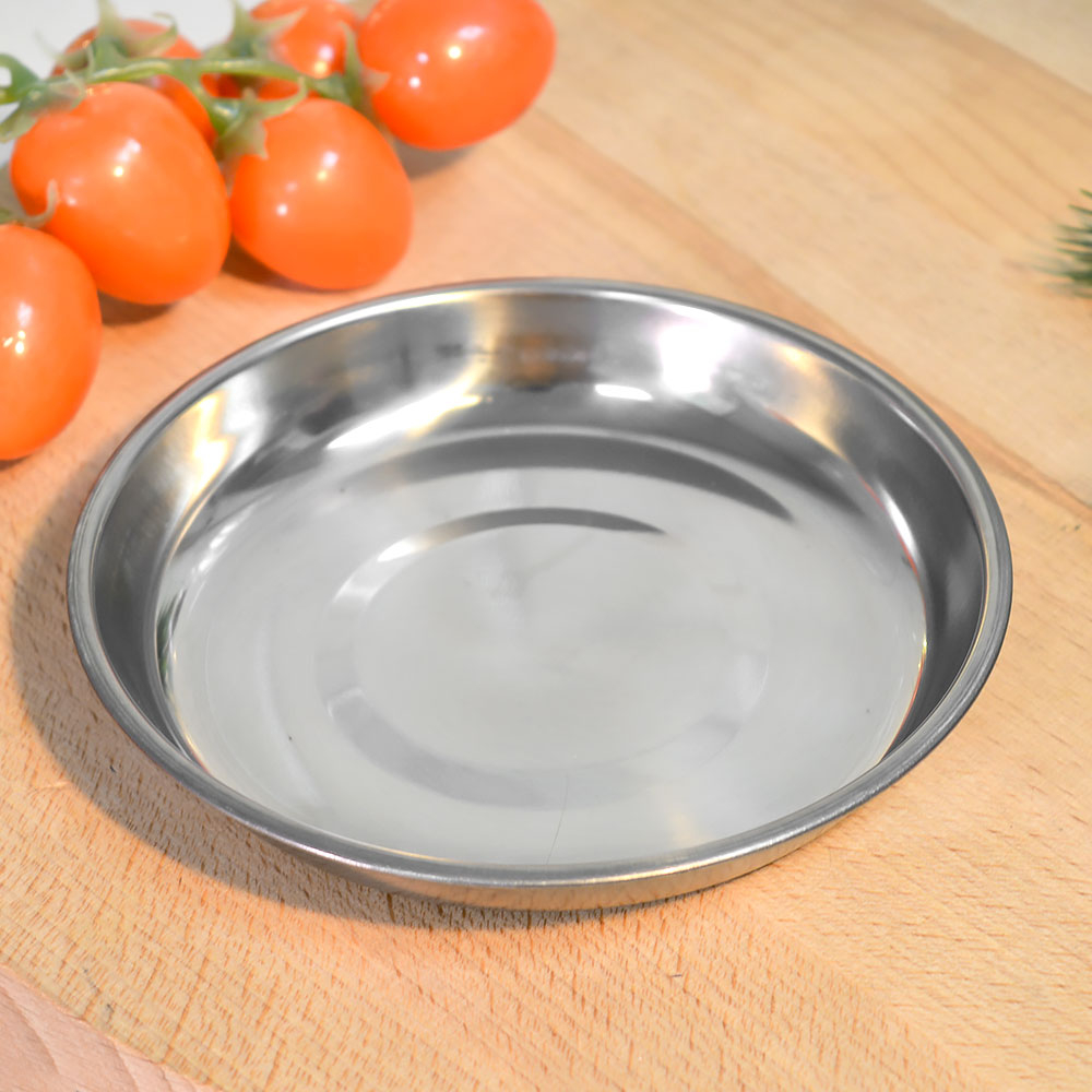 Тарелка 215мл 13,3*1,6см нерж Camp-S11