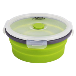 Tramp Контейнер складной с крышкой-защелкой 800 мл, TRC-087, оранжевый