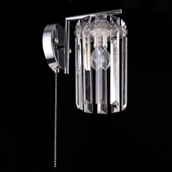 Citilux AXIS CL313411 Бра хрустальное с выключателем Хром
