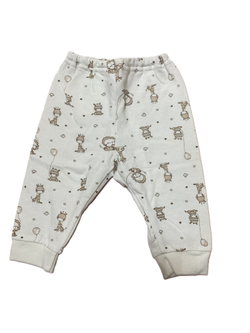 Штанишки с манжетом на резинке из футера (100% хлопок с начесом) на рост 68 см