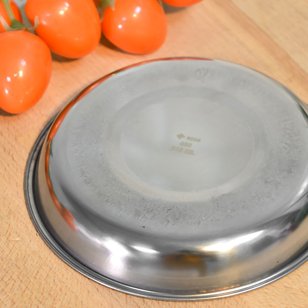 Тарелка 215мл 13,3*1,6см нерж Camp-S11