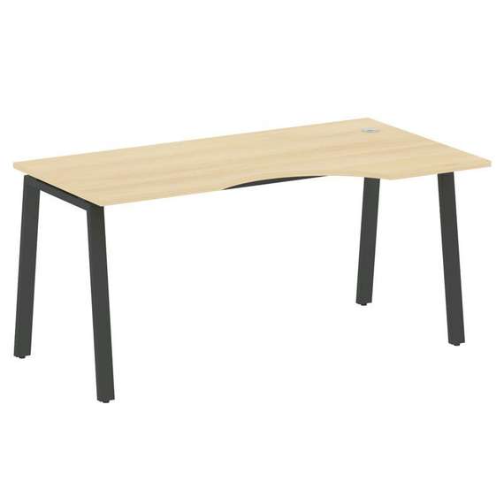 Метал Систем Стол криволинейный правый на А-образном м/к БА.СА-1 (R)  1600*900*750