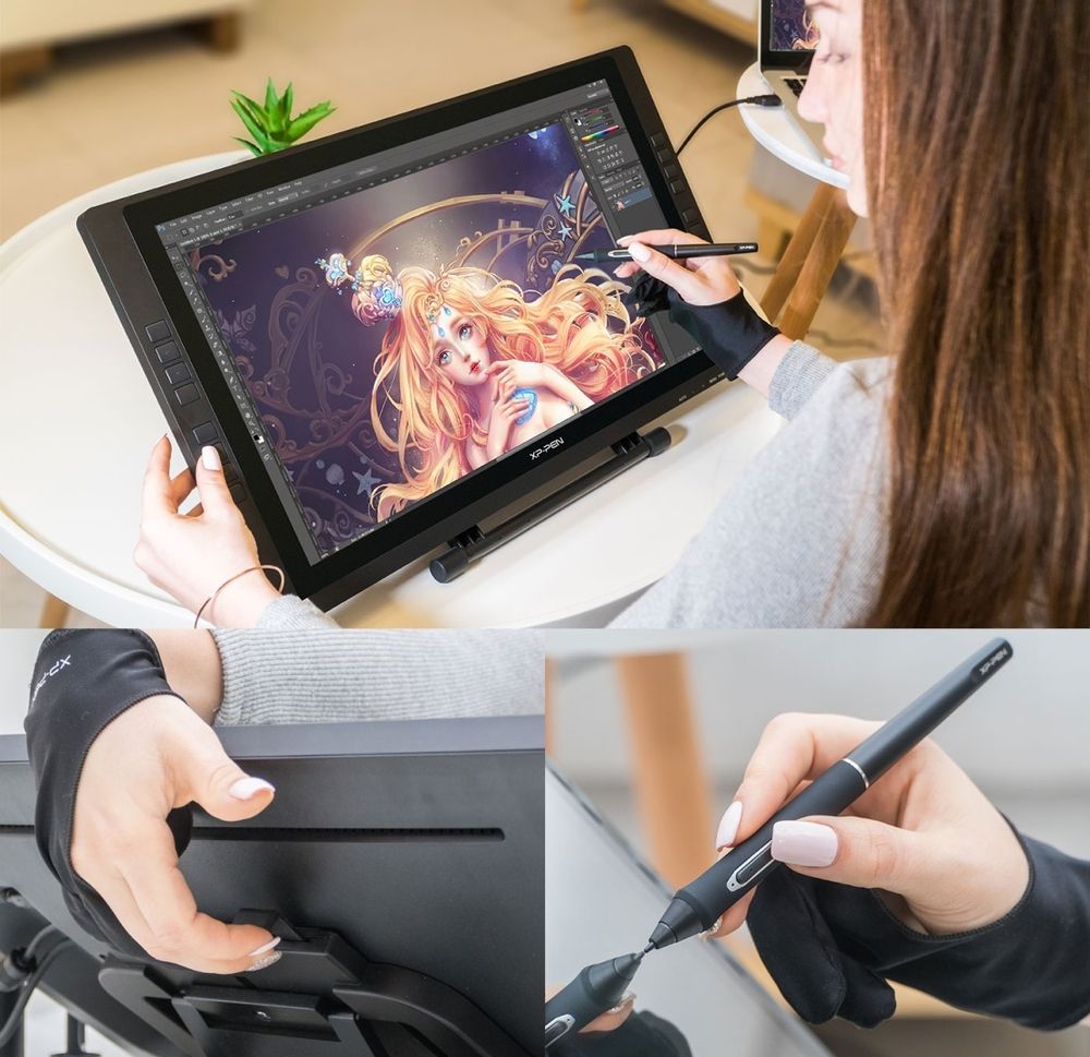 Графический планшет XP-PEN Artist 22E Pro черный