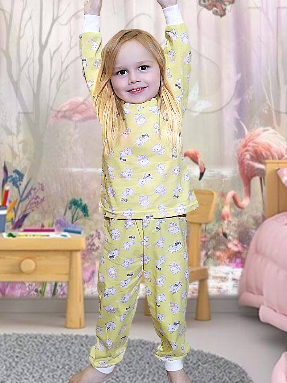 1018 Пижама детская (56-86)