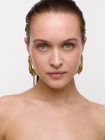 Серьги "Towel" Gold