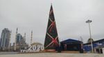 Ель уличная искусственная "Уральская" каркасная 115 м
