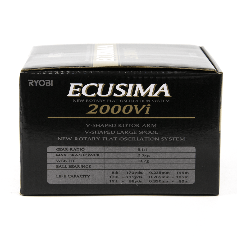 Катушка безынерционная Ryobi Ecusima (2000, 4+1BB, мет. шпуля)