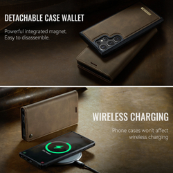 Чехол-кошелек CaseMe 2 in 1 MagSafe Samsung Galaxy S24 Ultra