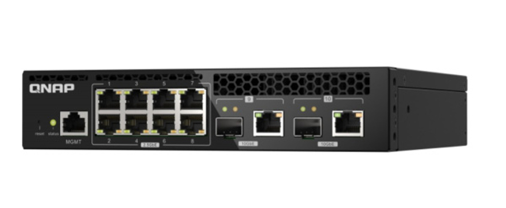 Коммутатор управляемый QNAP QSW-M2108R-2C