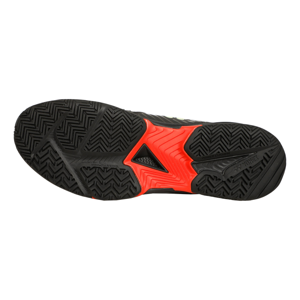 Мужские теннисные кроссовки Yonex Power Cushion Sonicage 3 All Court Shoe Men - Black, Neon Green
