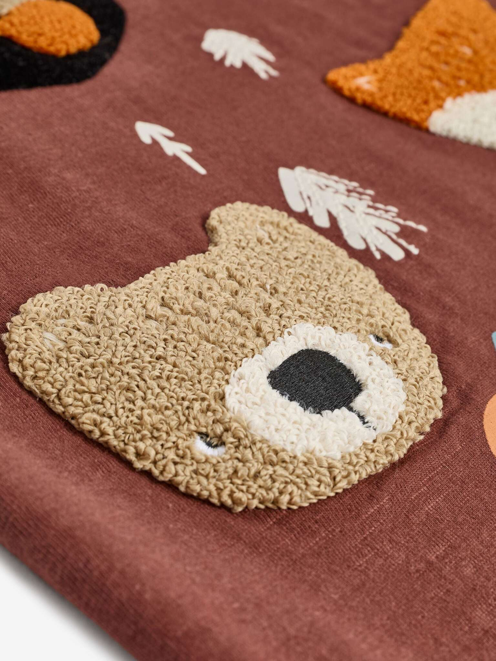 Лонгслив для мальчика Next 631-734, Коричневый