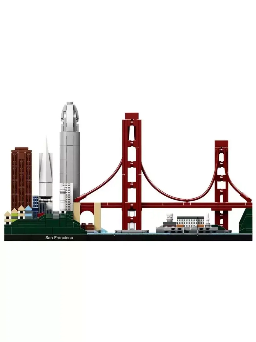 Конструктор Архитектура Сан-Франциско Калифорния 595 деталей