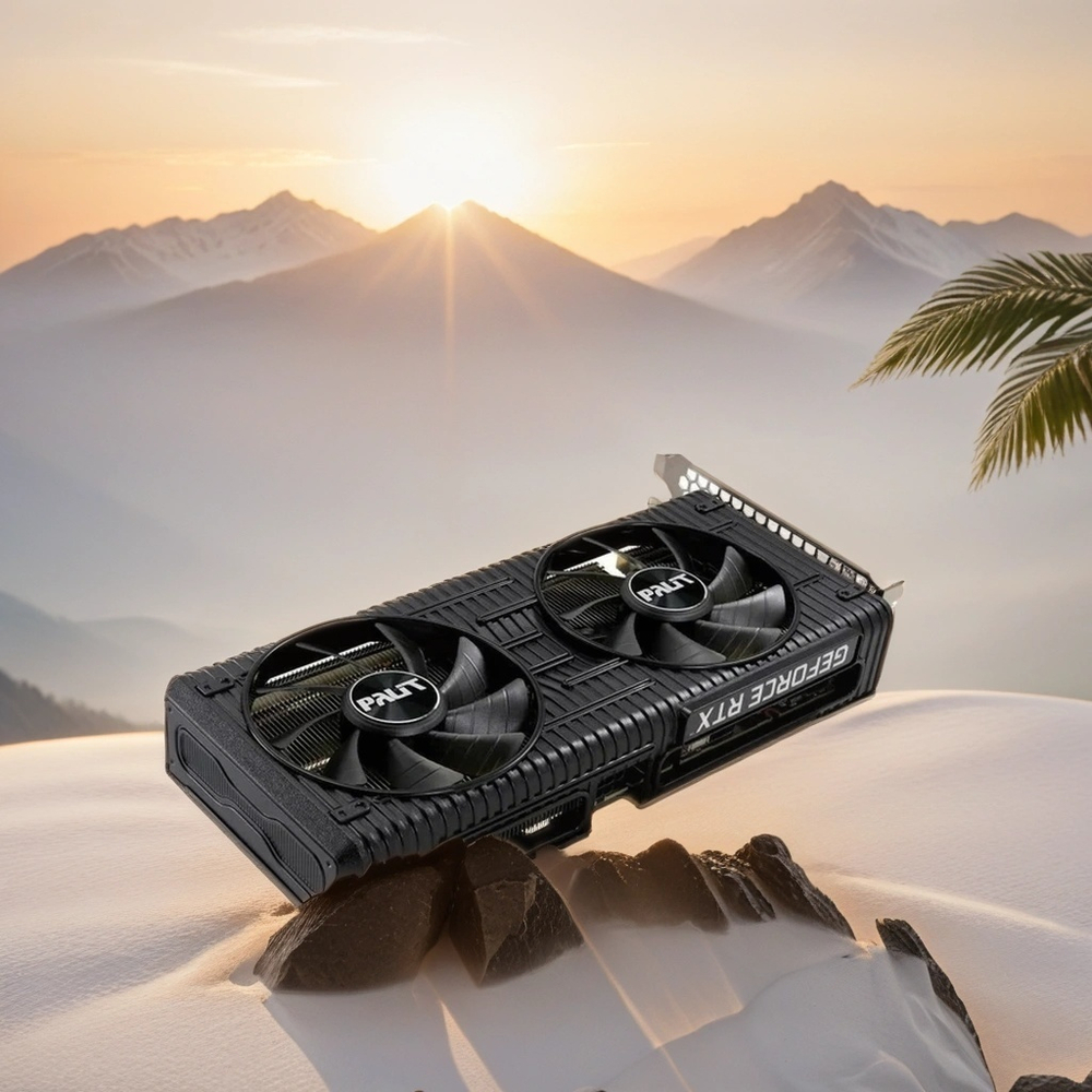Видеокарта Palit GeForce RTX 3050 Dual OC NE63050T19P1-190AD 8 ГБ