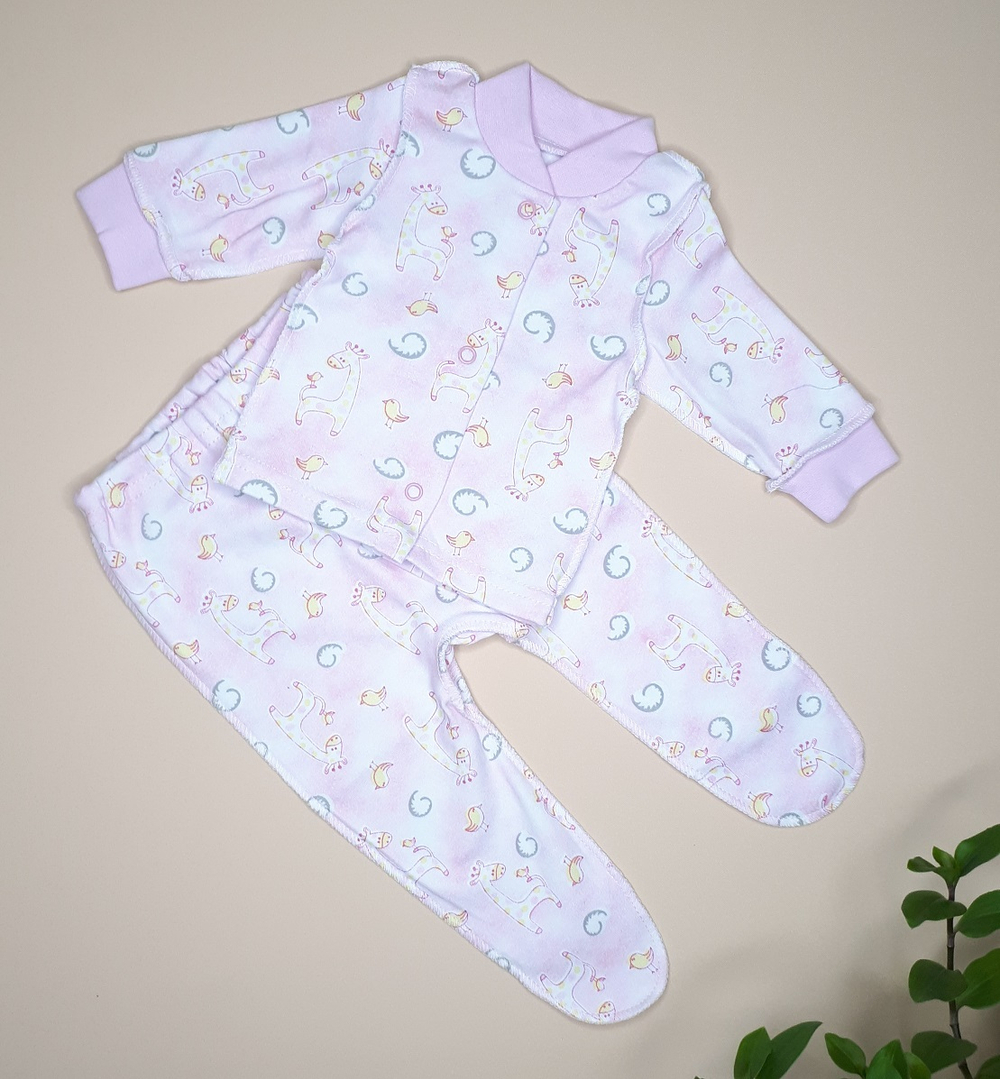 Комплект Жирафики 3 (розовый)