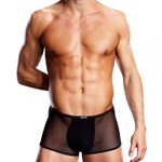 Боксеры из сетки со вставкой из микрофибры SM (46-48) (Цвет: черный)