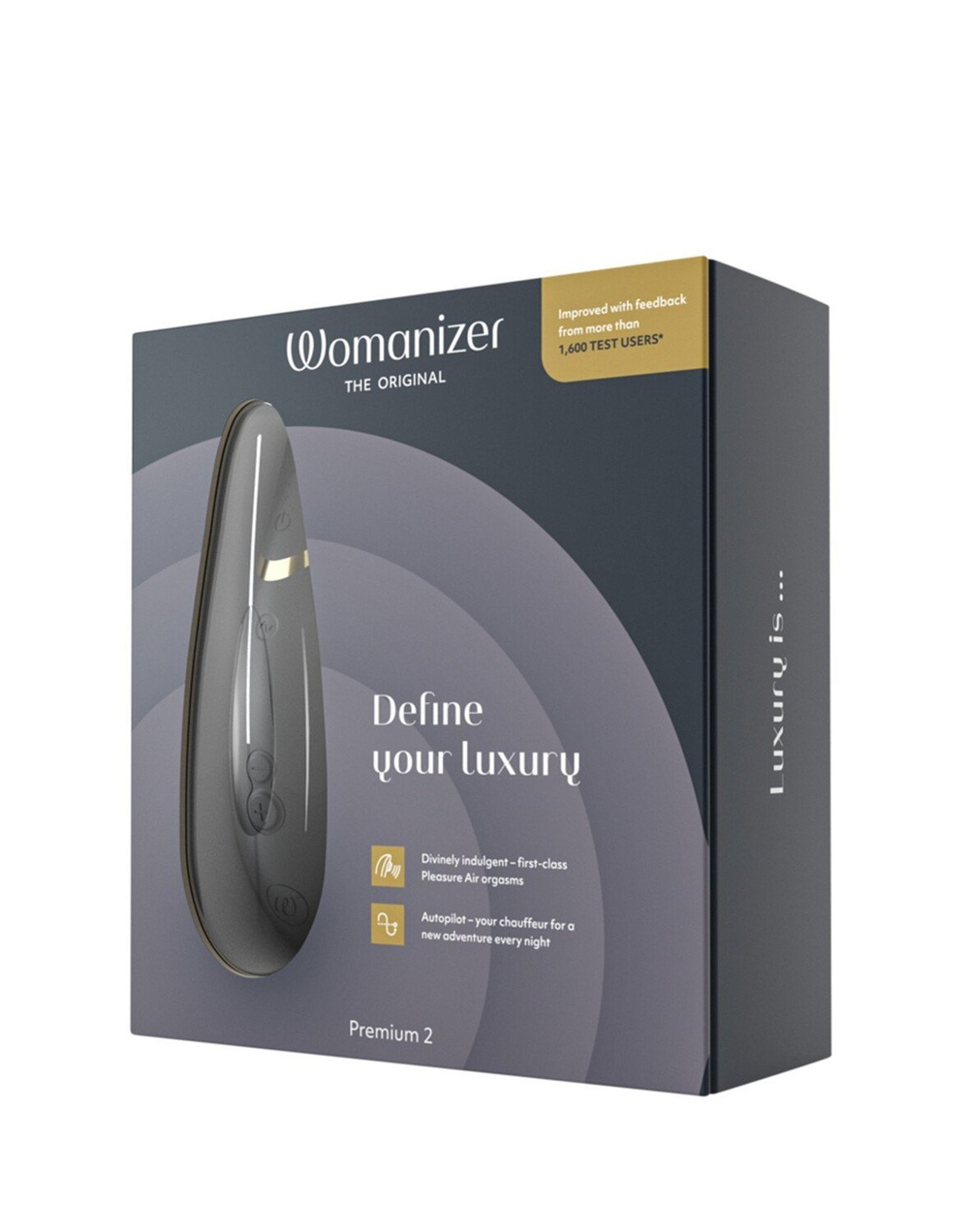Бесконтактный клиторальный стимулятор Womanizer Premium 2 черный