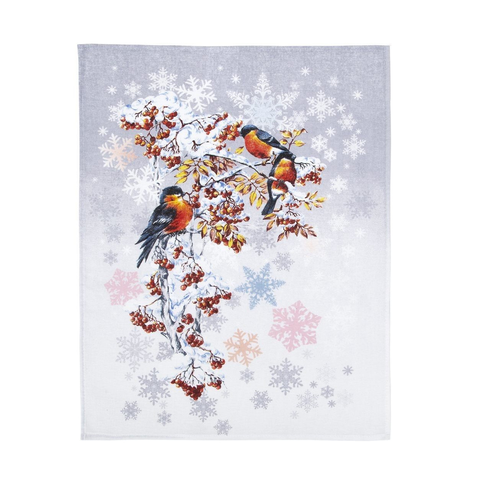 Набор кухонных полотенец, 3 шт , 45х60 см , рогожка