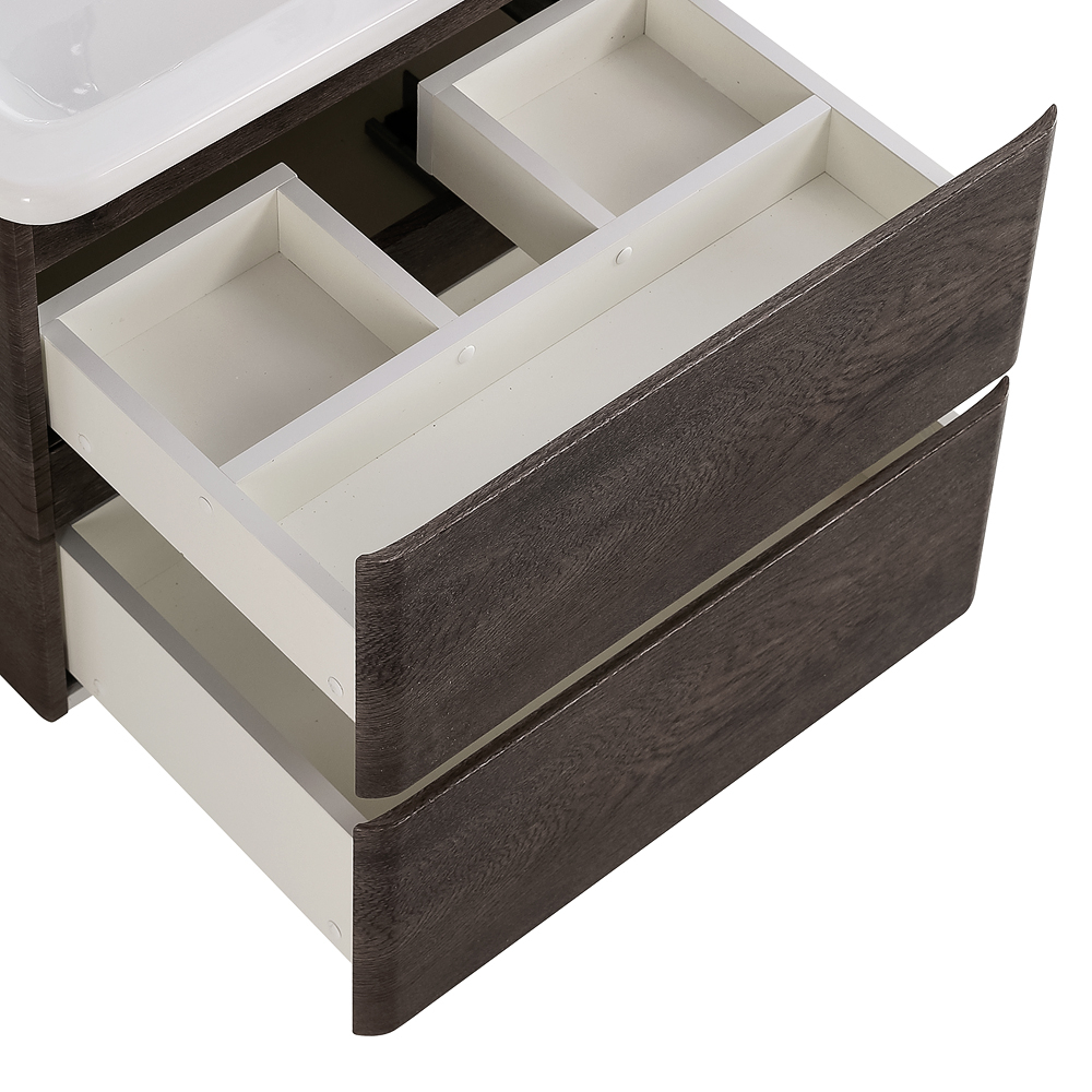 Тумба подвесная с керамической раковиной BelBagno ALBANO-CER-500-2C-SO-RNG