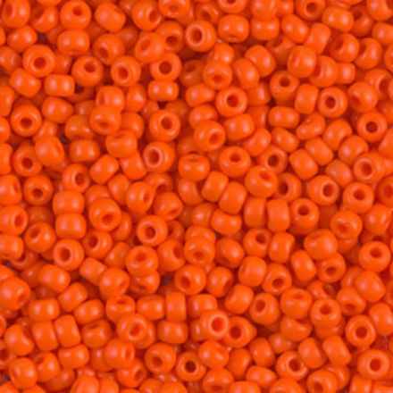 Miyuki Seed Beads 8/0 Opaque Orange SB0406