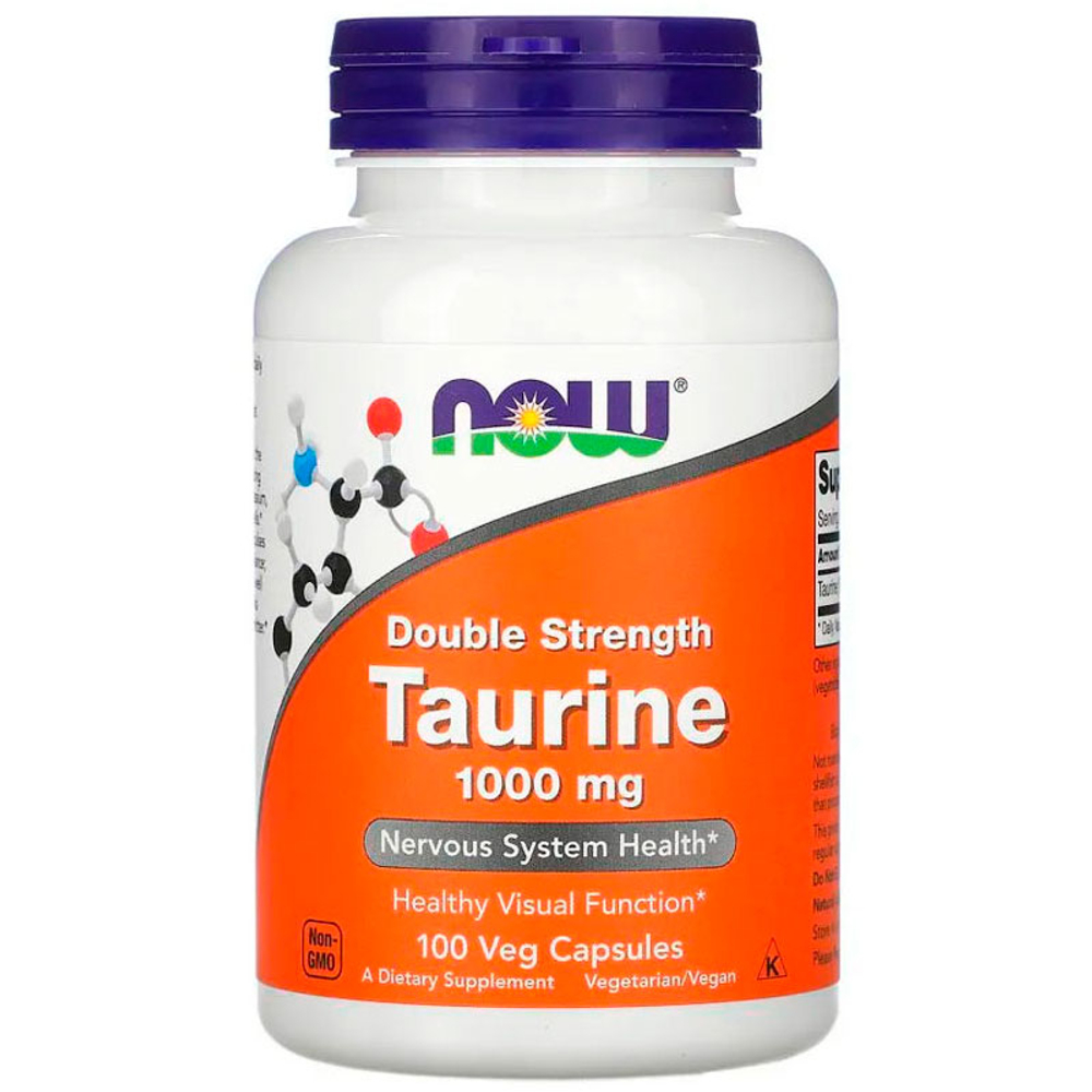 NOW Taurine 1000 мг. (100 капс.) [M]