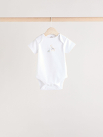 Боди с коротким рукавом для малышей Next E57-522, 5 шт., Белый