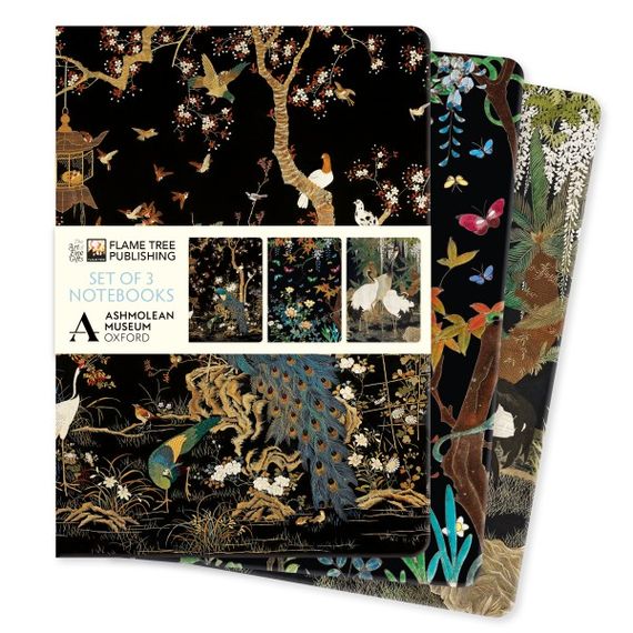 Bloknot \ Блокнот \ Notebook Ashmolean Museum Set of 3 Standard Notebooks
